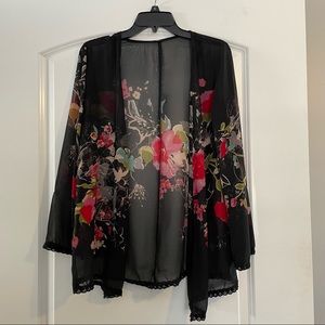Floral kimono